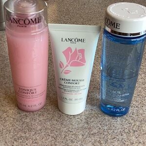 Lancôme set of 3 cleanser NEW